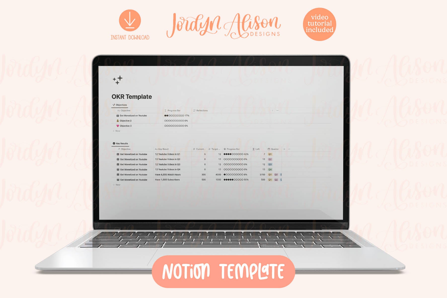 OKR Notion Template