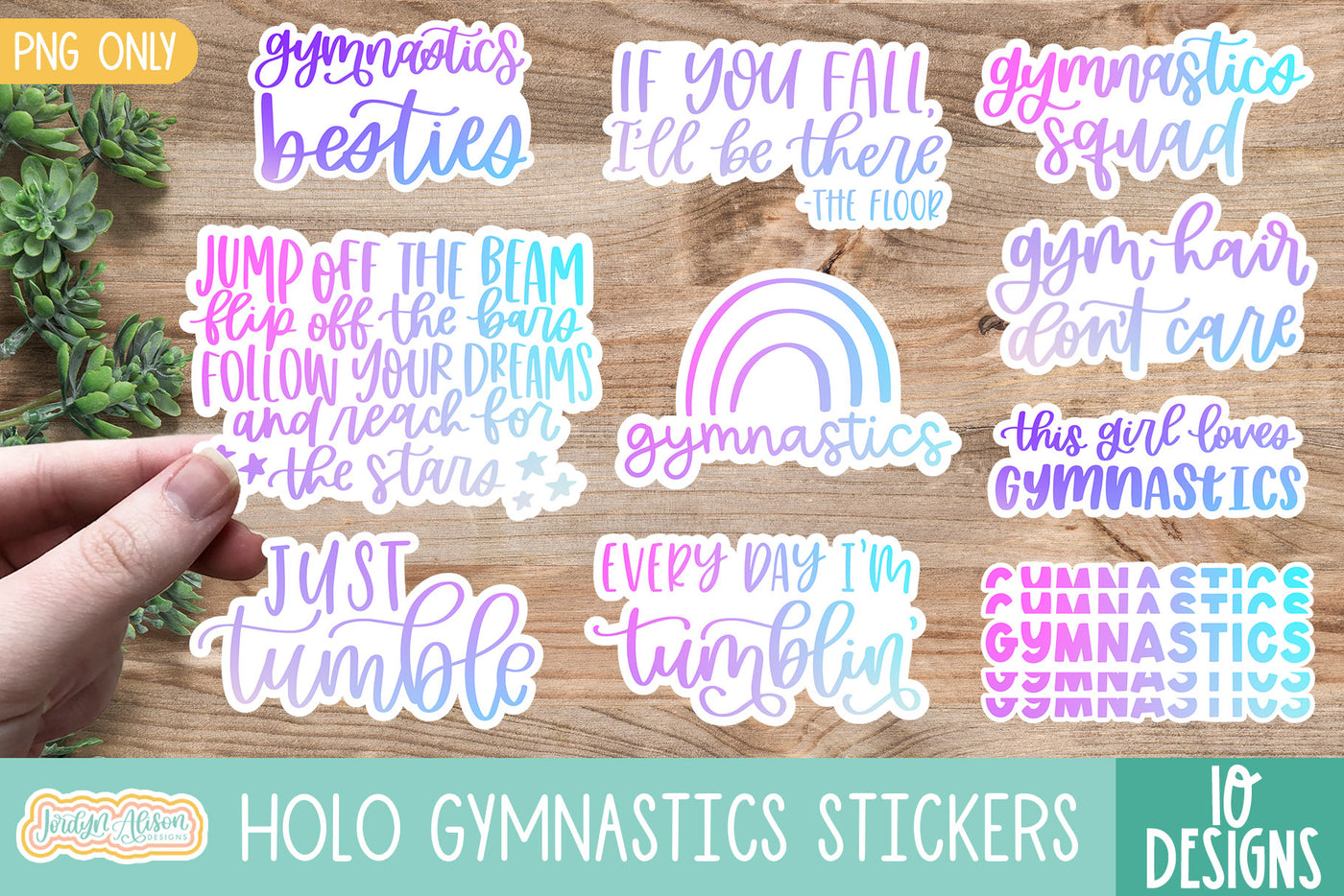 Gymnastics Sticker Bundle Vol 1