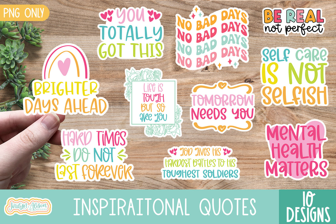 Inspirational Quotes Sticker Bundle Vol 2