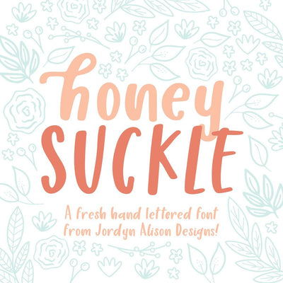 Introducing Honey Suckle + Modern Florals