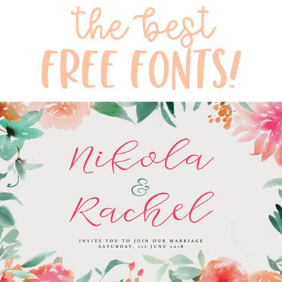 The Best Free Fonts