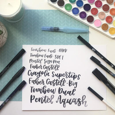 Black Marker Comparison + Review