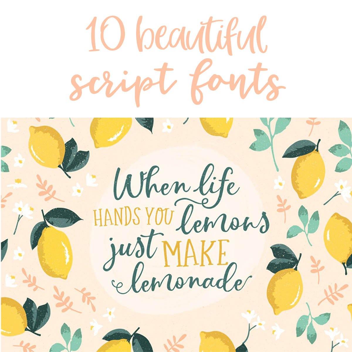 10 Beautiful Script Fonts – JordynAlisonDesigns