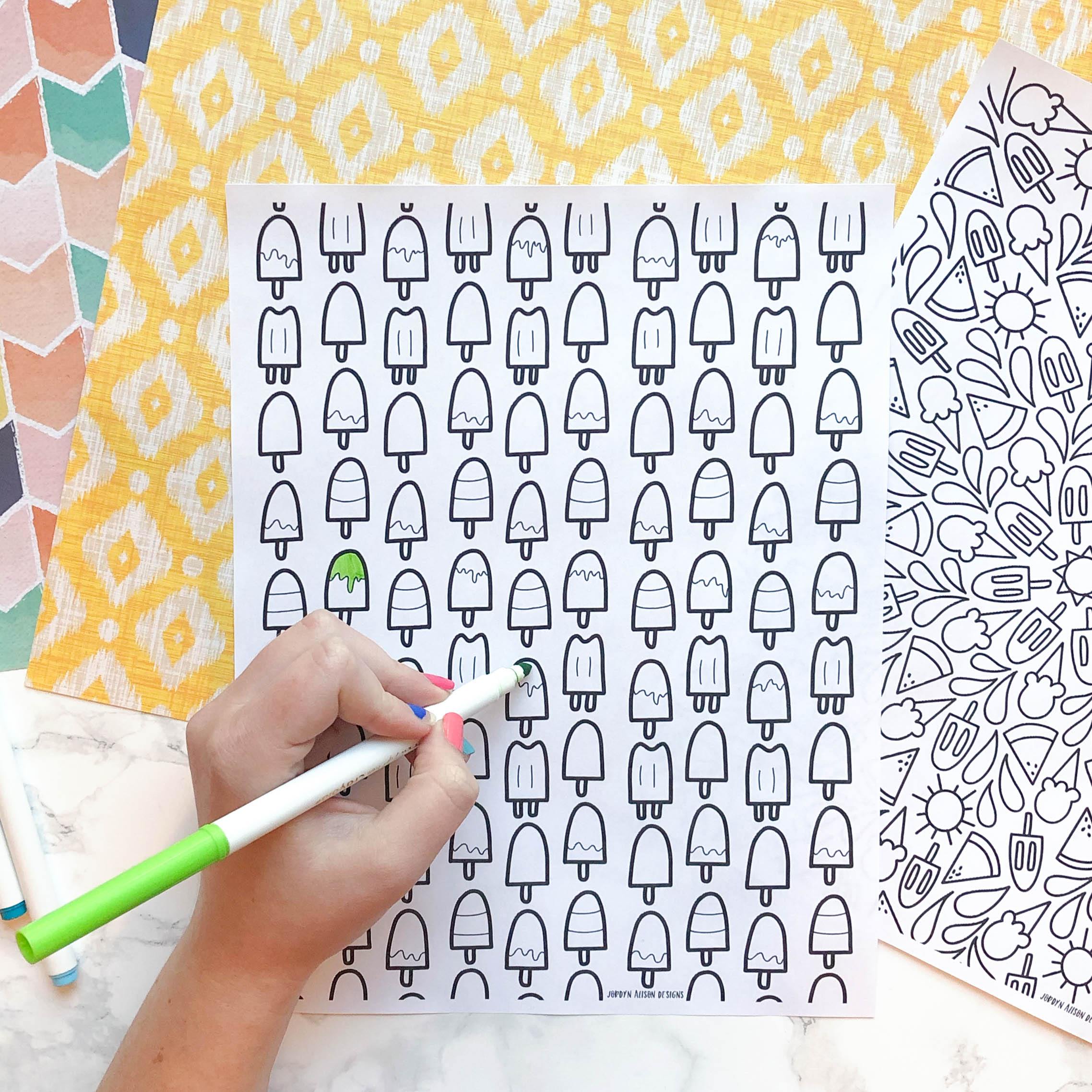 Instant Downloads | Printable Trackers, Calendars, Lettering ...