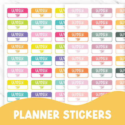 Printable Planner Stickers