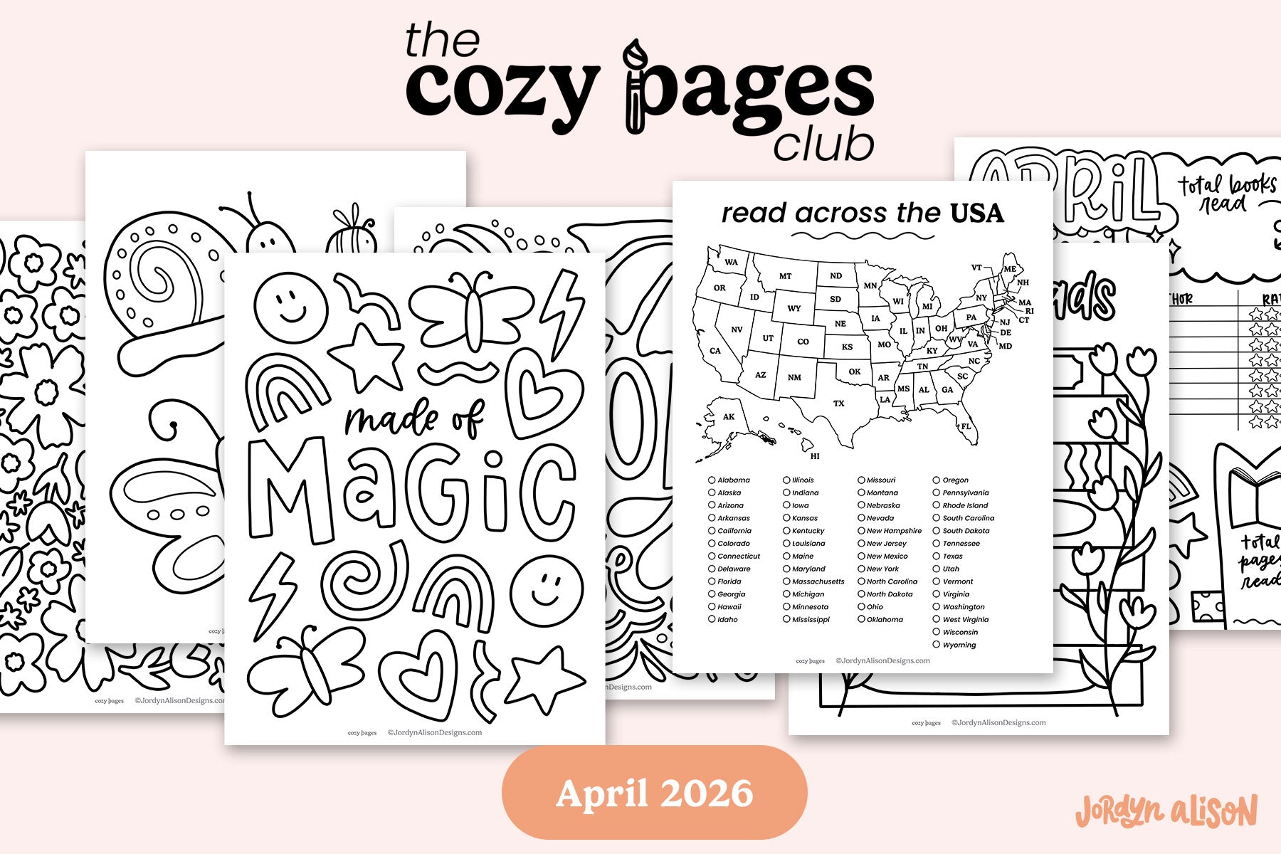 The Cozy Pages Club Subscription (Apr 2026)