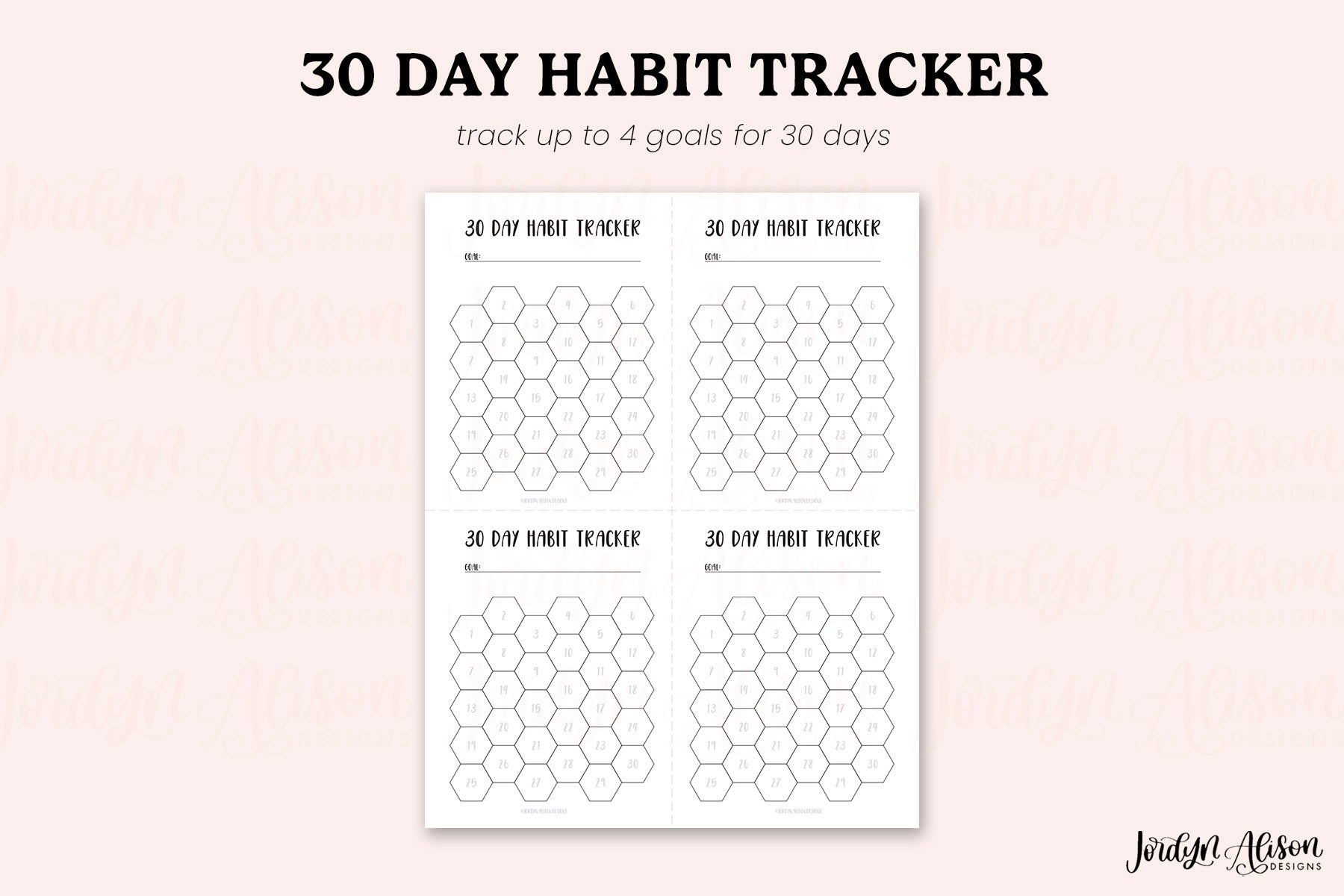 Hexagon Habit Tracker
