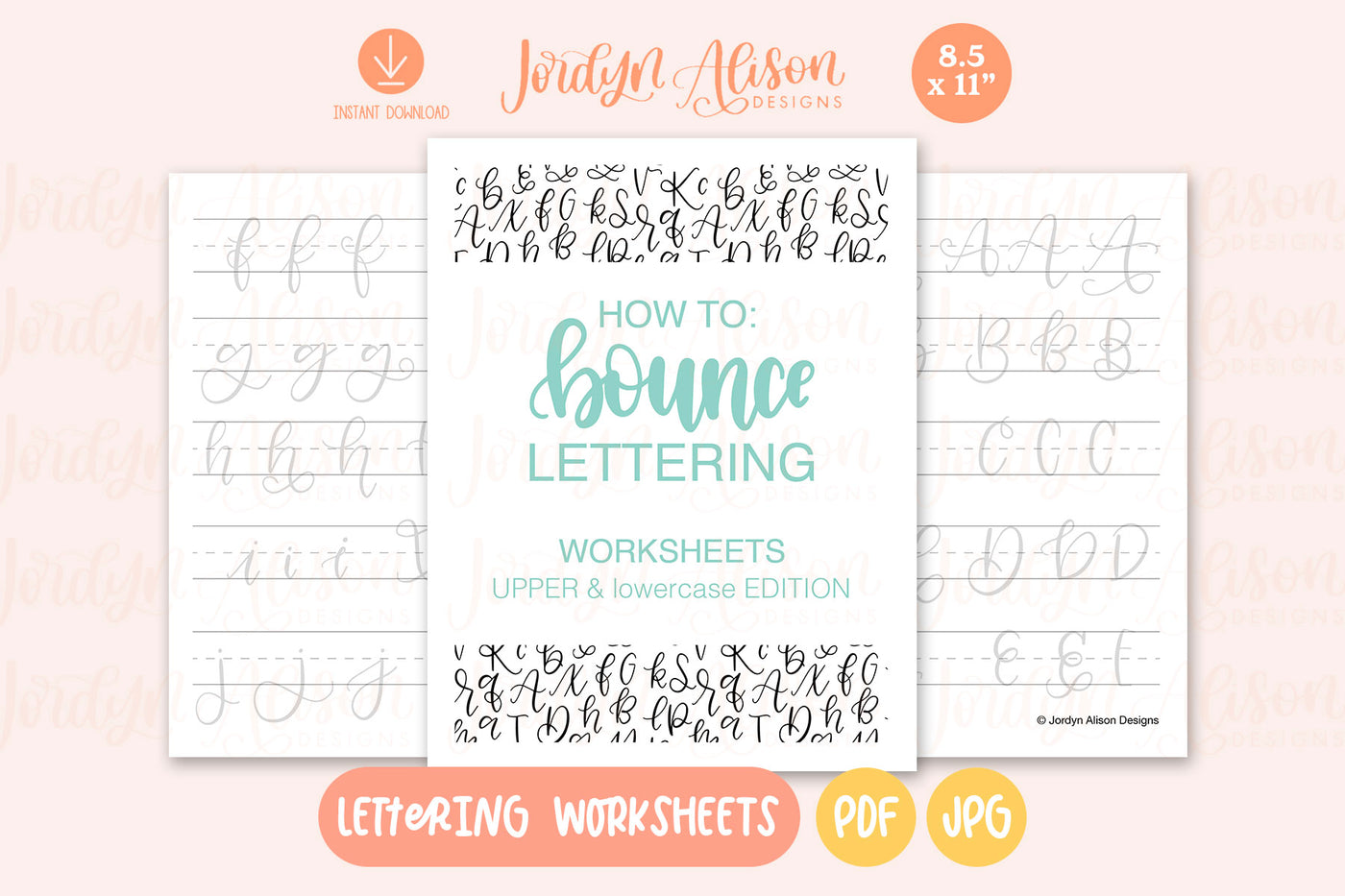 States Lettering Worksheets