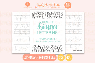 States Lettering Worksheets