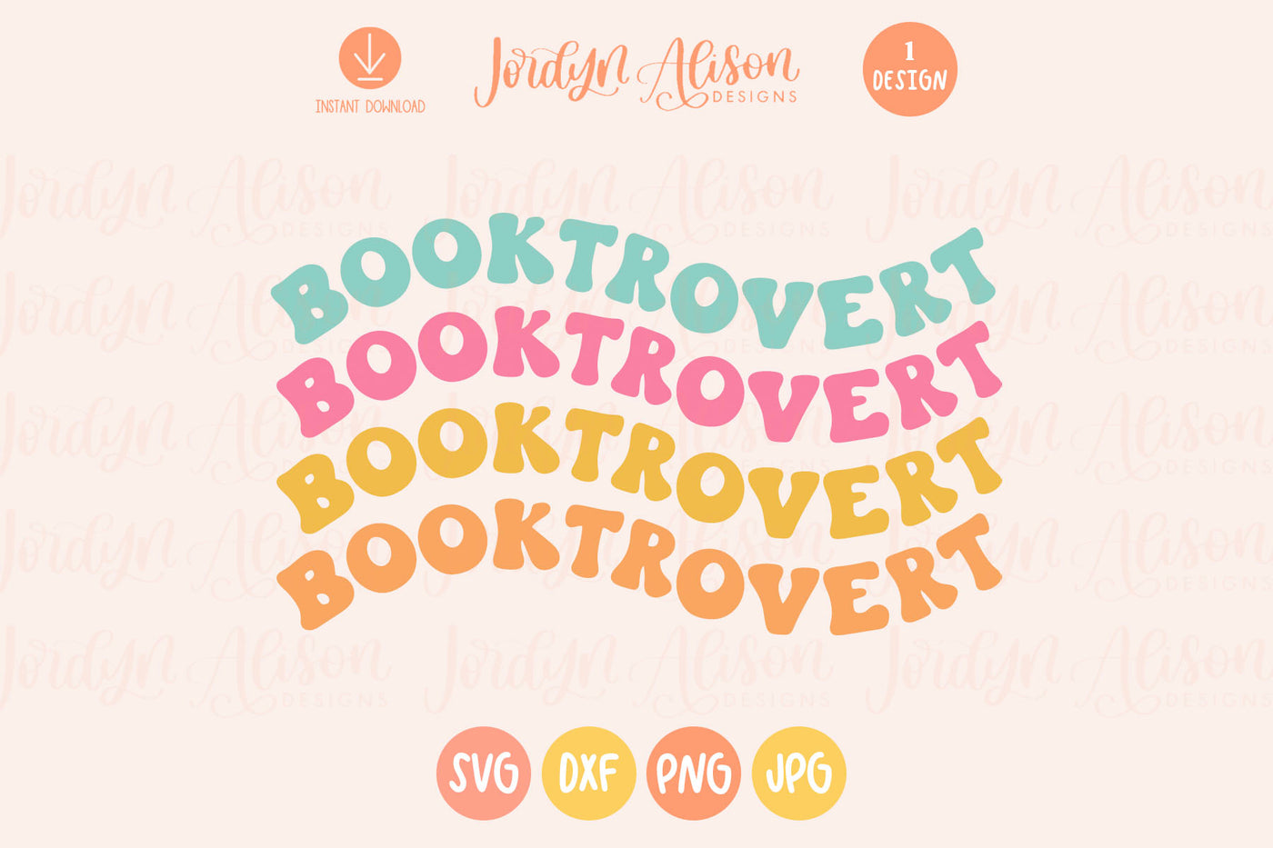Booktrovert Wave SVG