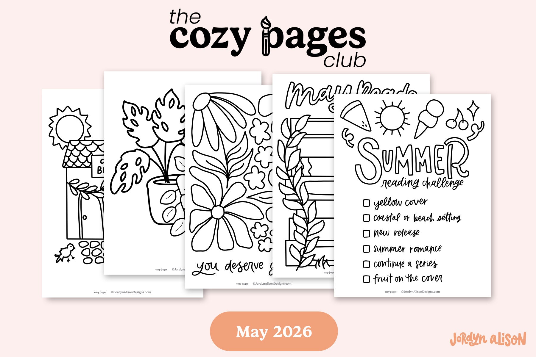 The Cozy Pages Club Subscription (May 2026)