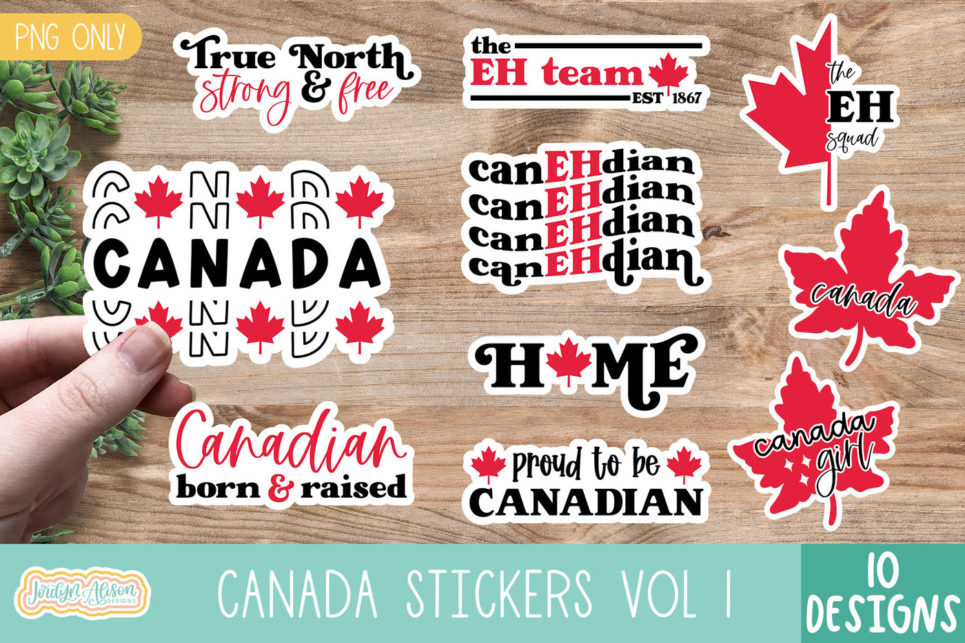Canada PNG Stickers, Vol 1