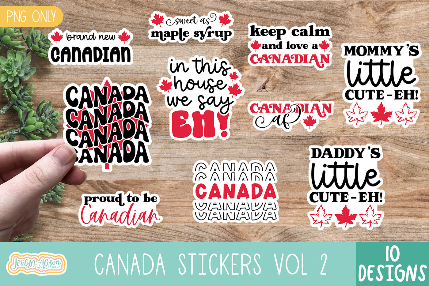 Canada PNG Stickers, Vol 2