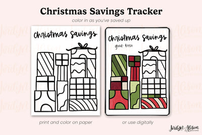 Christmas Savings Tracker