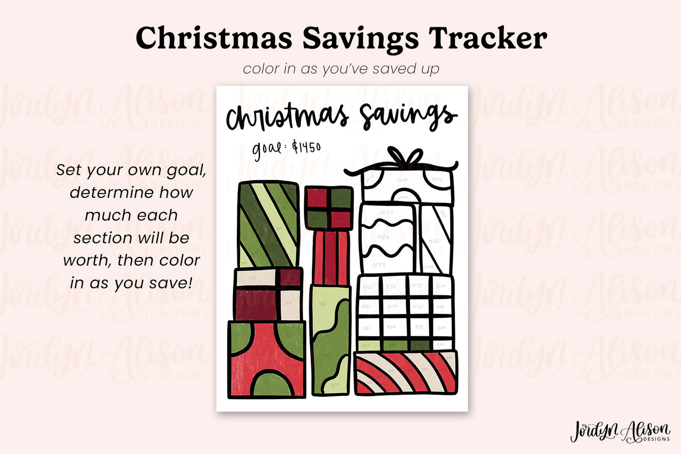 Christmas Savings Tracker