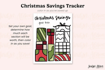 Christmas Savings Tracker