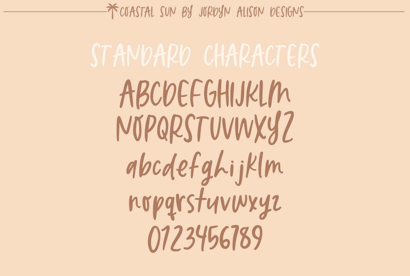 Coastal Sun Font