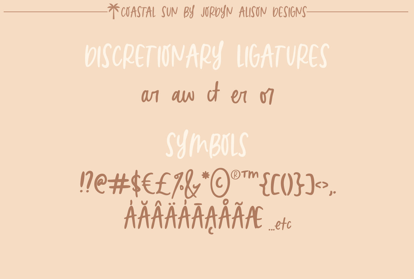 Coastal Sun Font