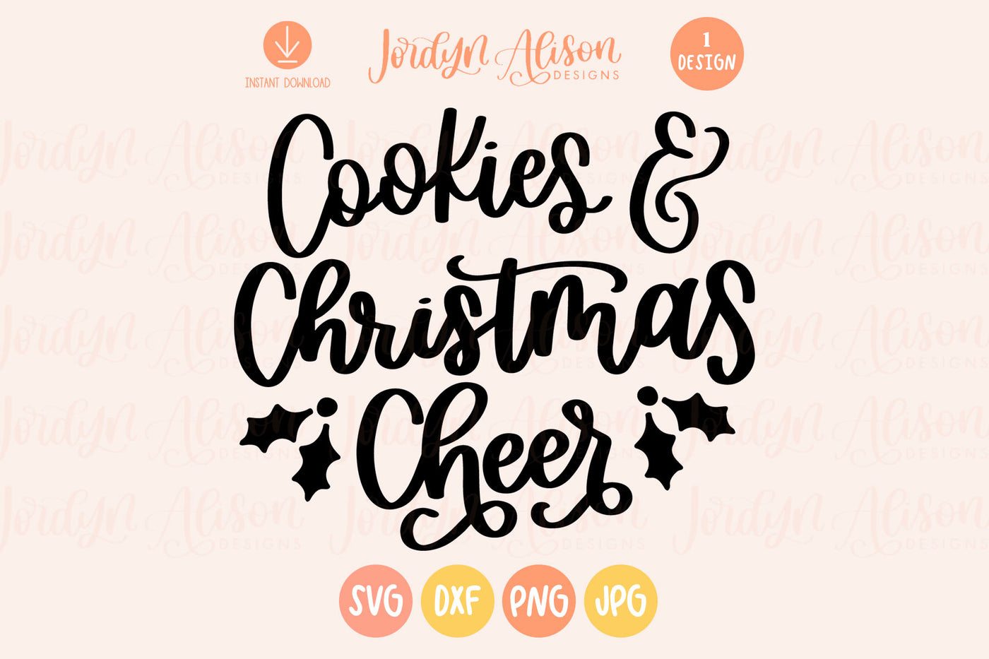 Cookies Christmas Cheer Christmas SVG