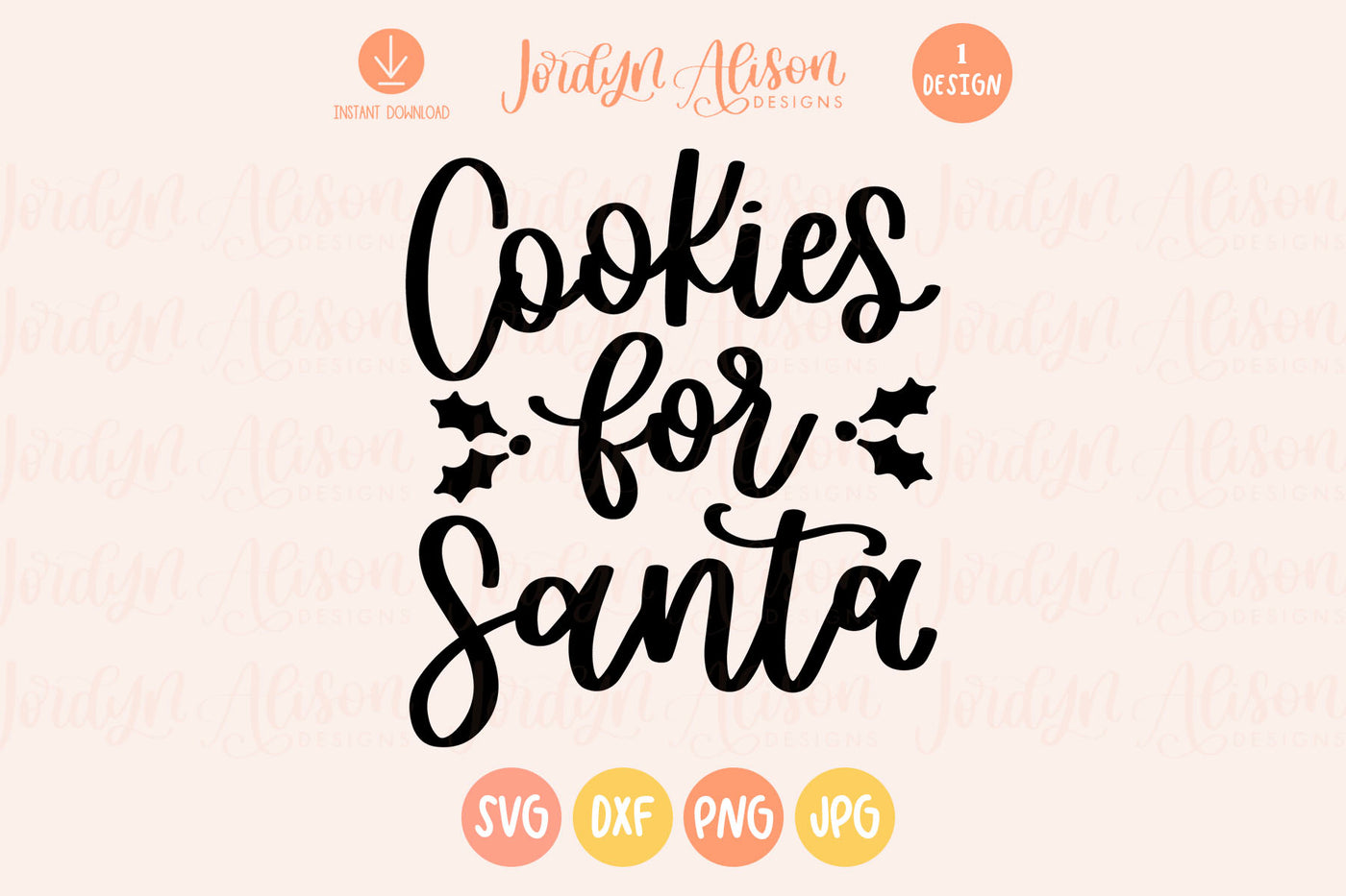 Cookies for Santa Christmas SVG