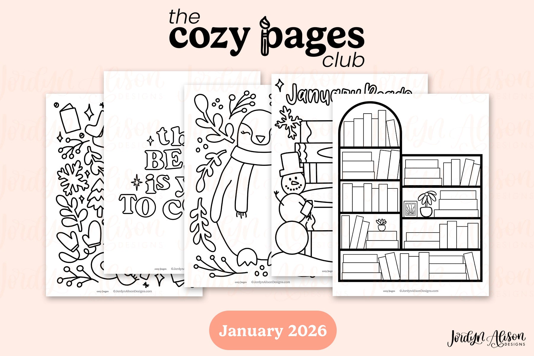 The Cozy Pages Club Subscription (Jan 2026)