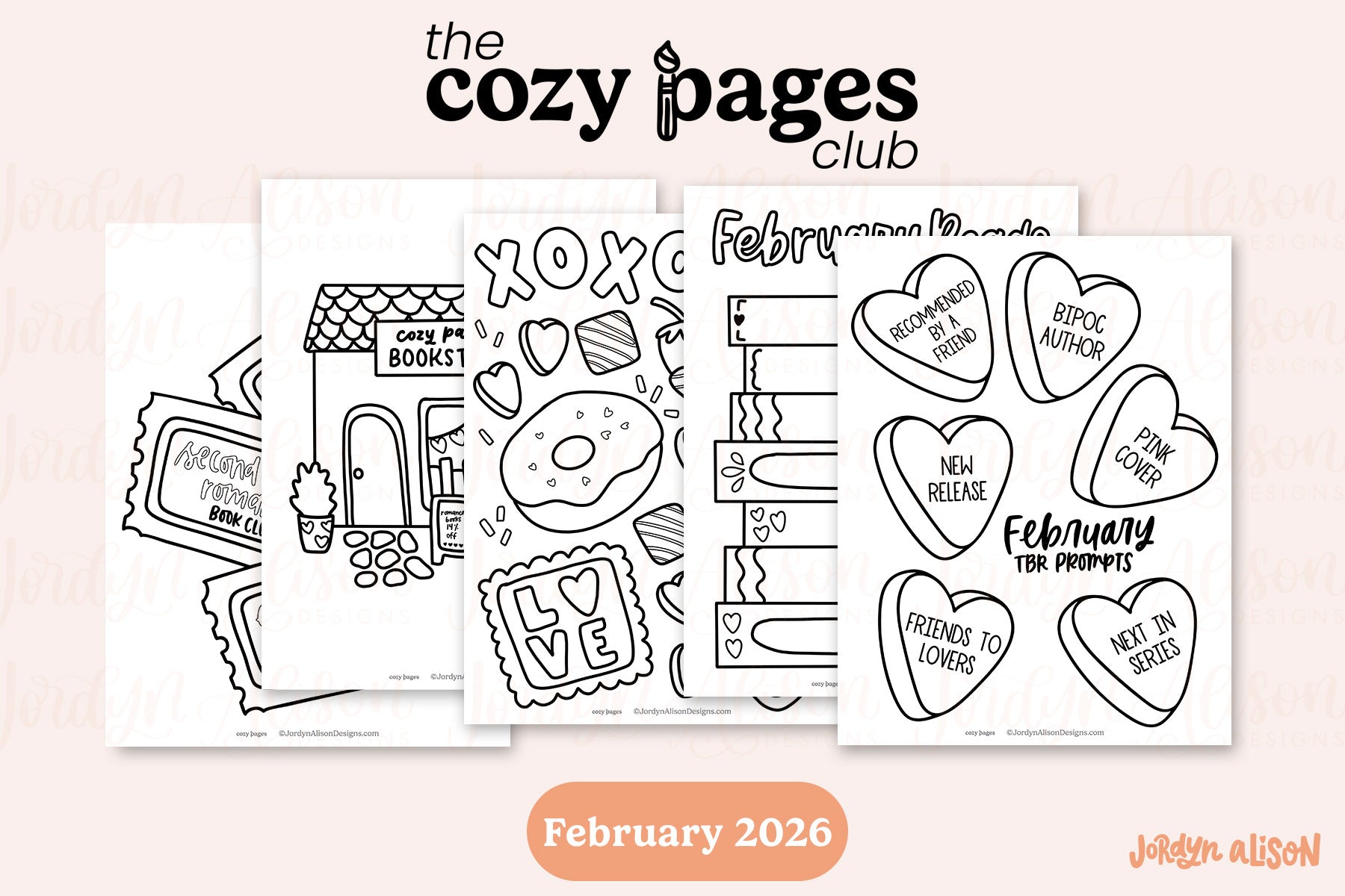 The Cozy Pages Club Subscription (Feb 2026)