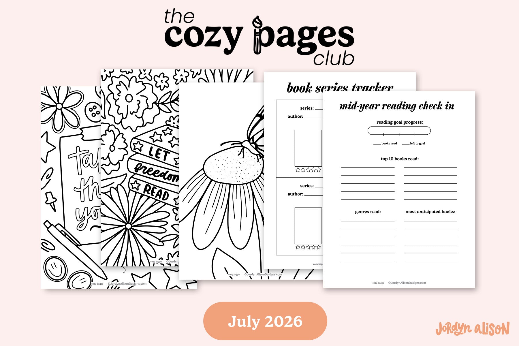 The Cozy Pages Club Subscription (July 2026)