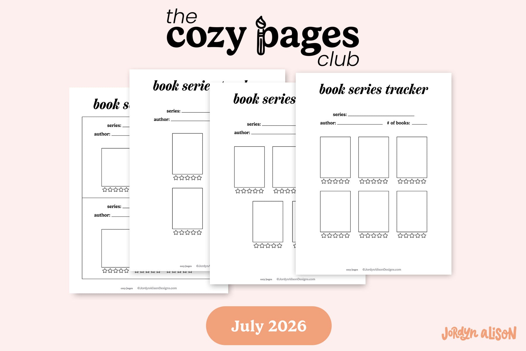 The Cozy Pages Club Subscription (July 2026)