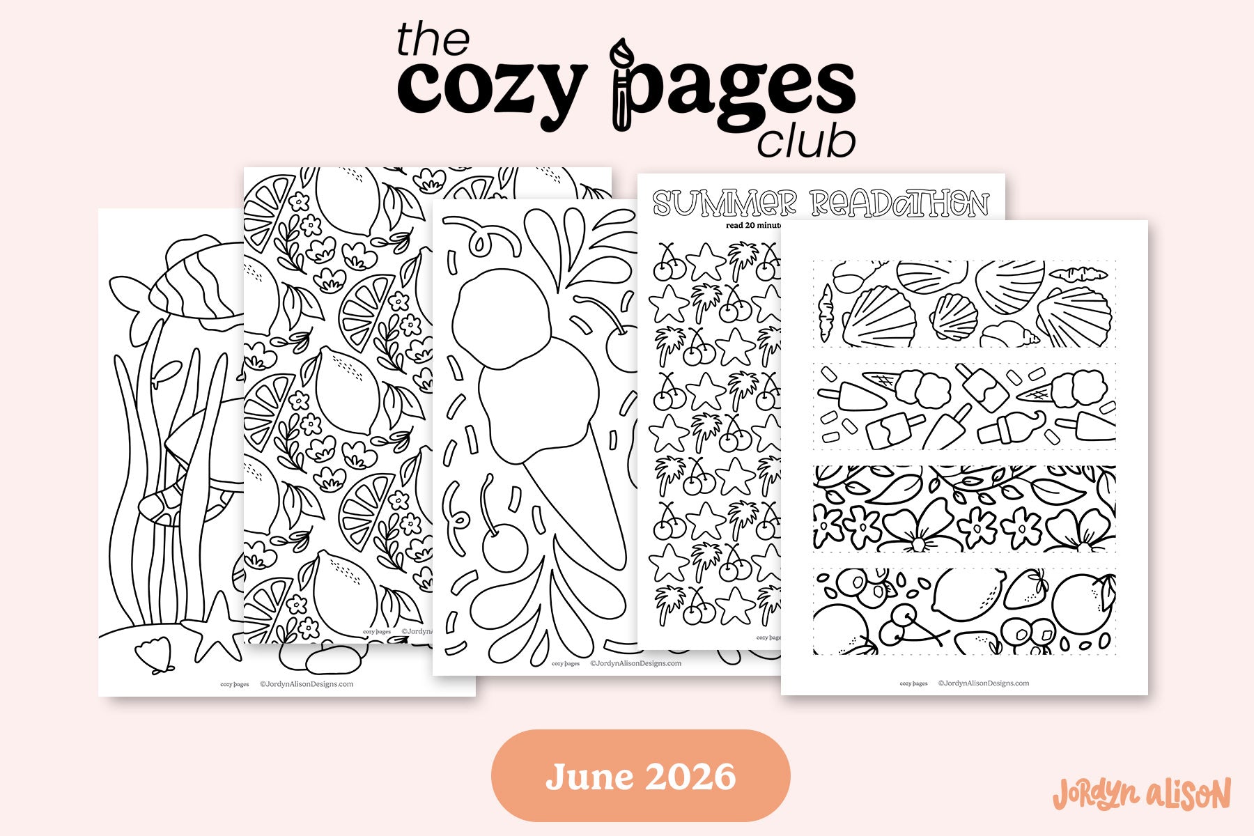 The Cozy Pages Club Subscription (June 2026)
