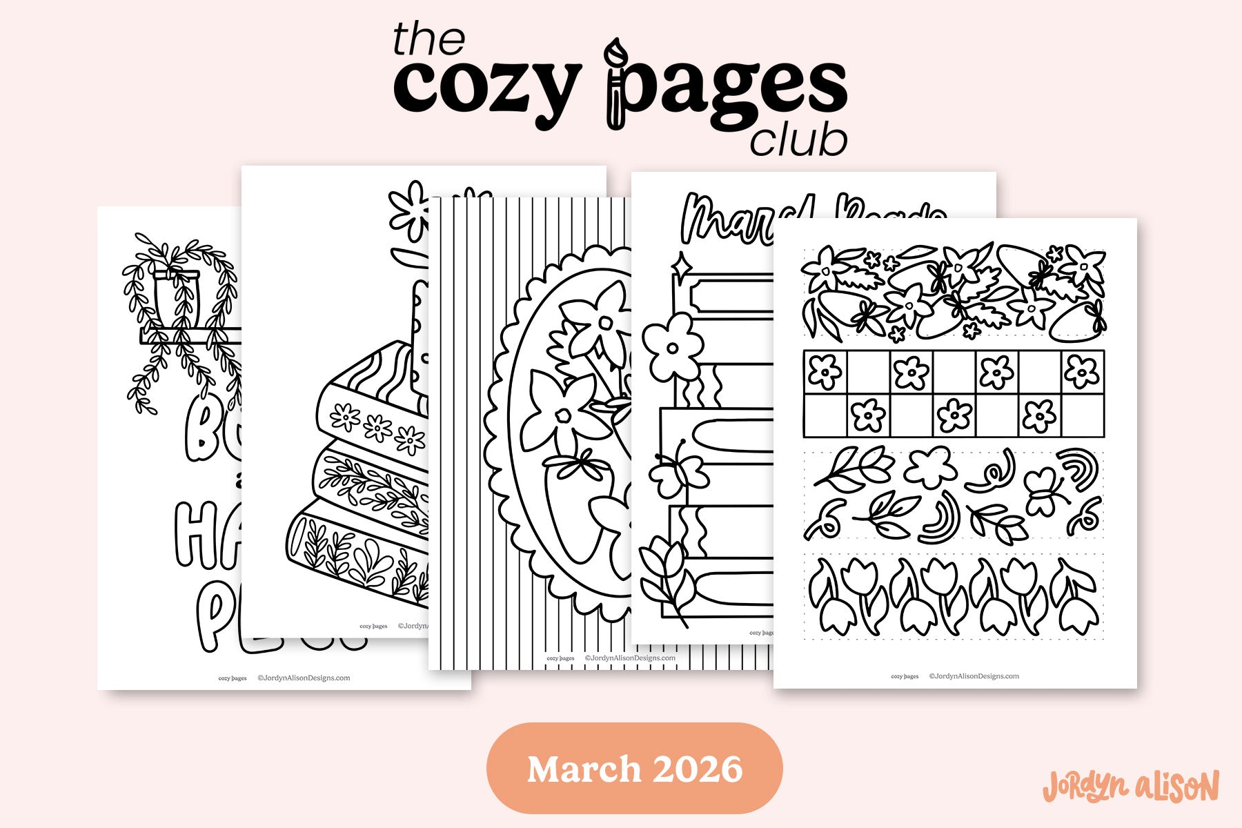 The Cozy Pages Club Subscription (Mar 2026)