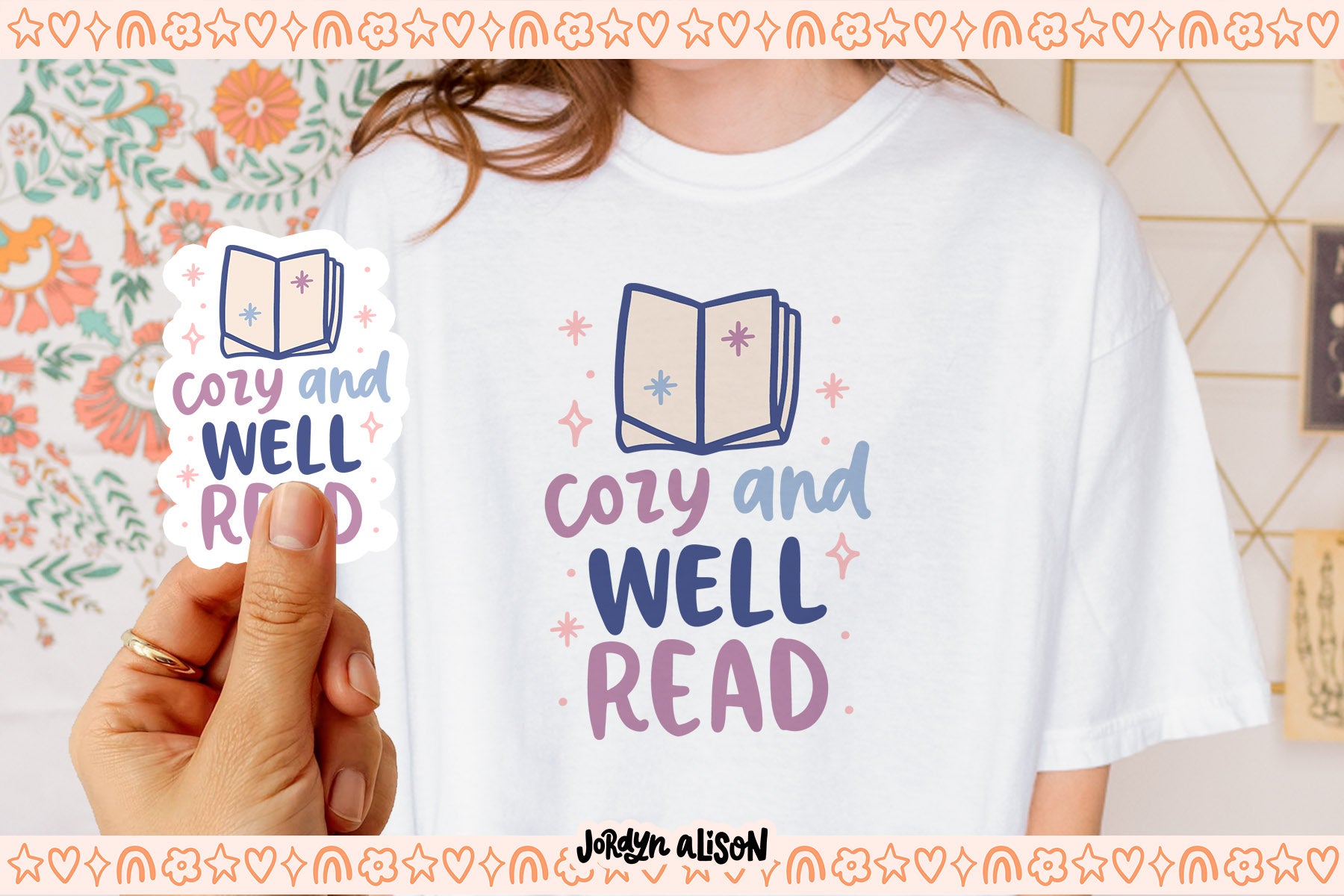 Cozy and Well Read SVG