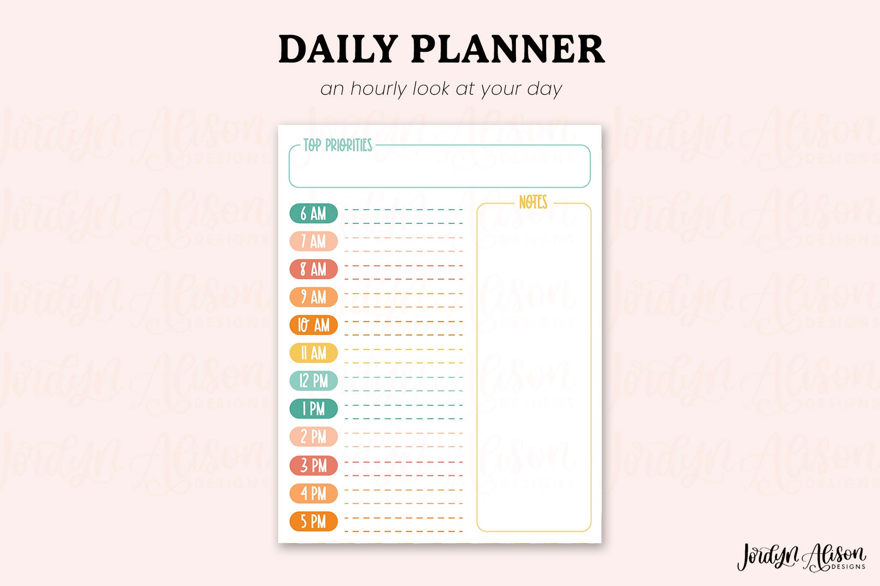 Free Daily Planner