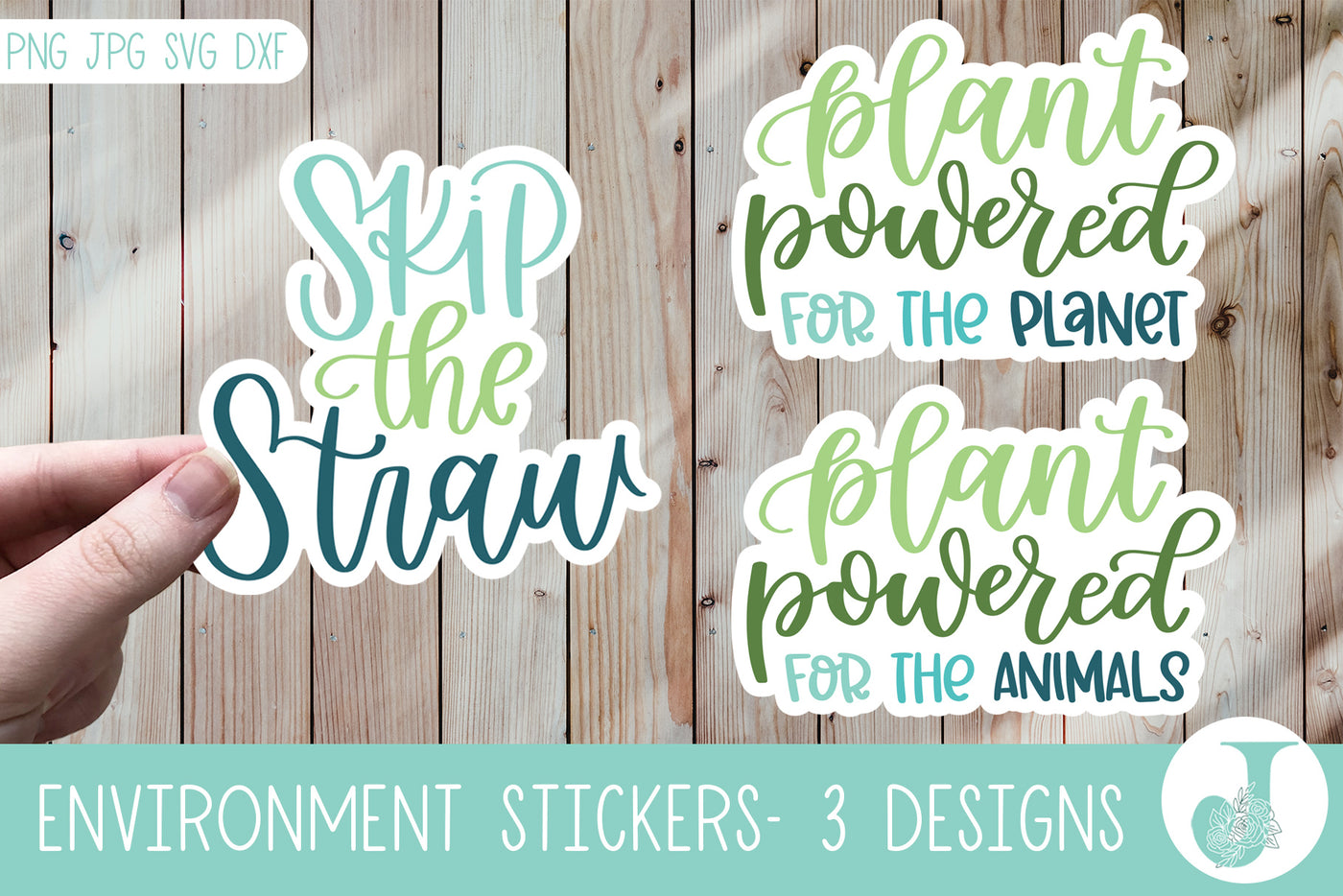 Eco Friendly PNG Stickers