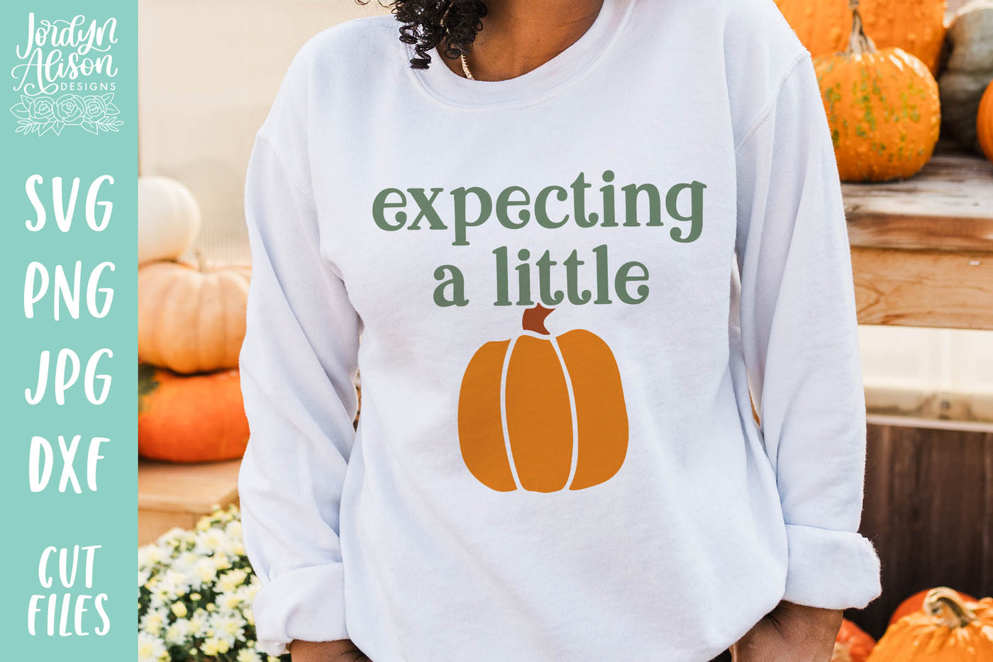 Expecting a Little Pumpkin SVG