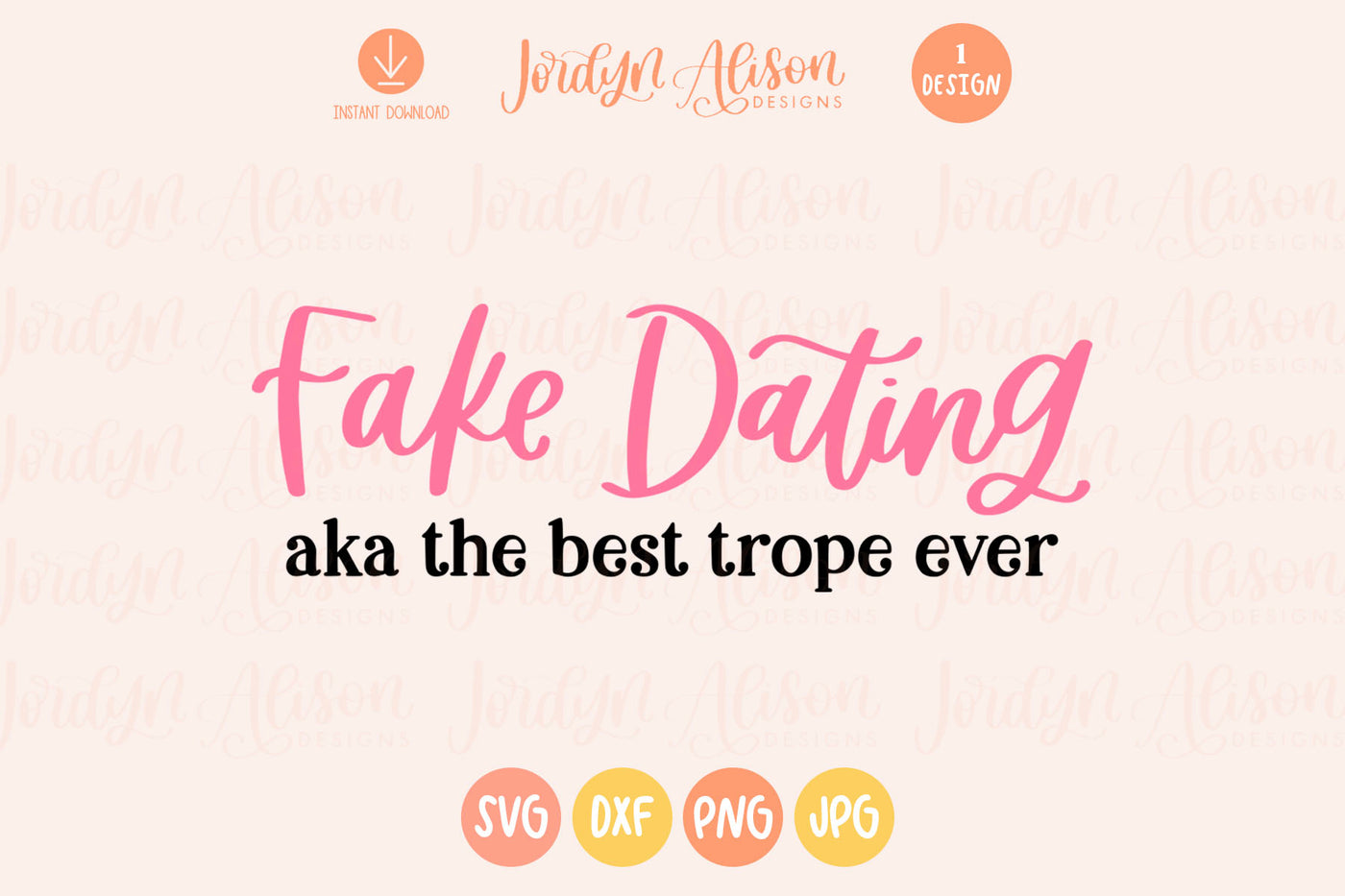 Fake Dating Trope SVG