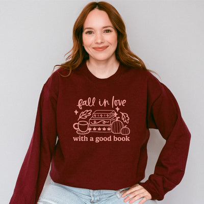 Fall in Love With a Good Book Sweatshirt