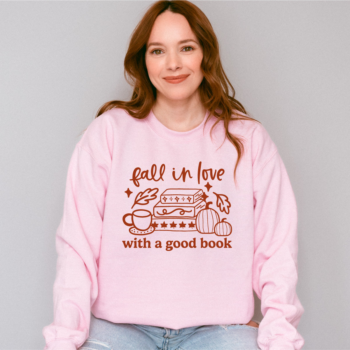 Fall in Love With a Good Book Sweatshirt