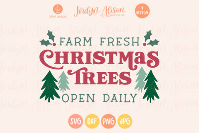 Farm Fresh Trees SVG