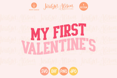 First Valentines SVG