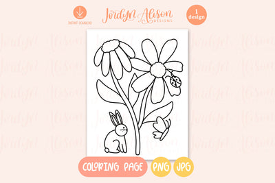 3 Cozy Garden Coloring Pages