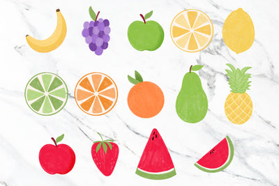 Fresh Fruit Clipart