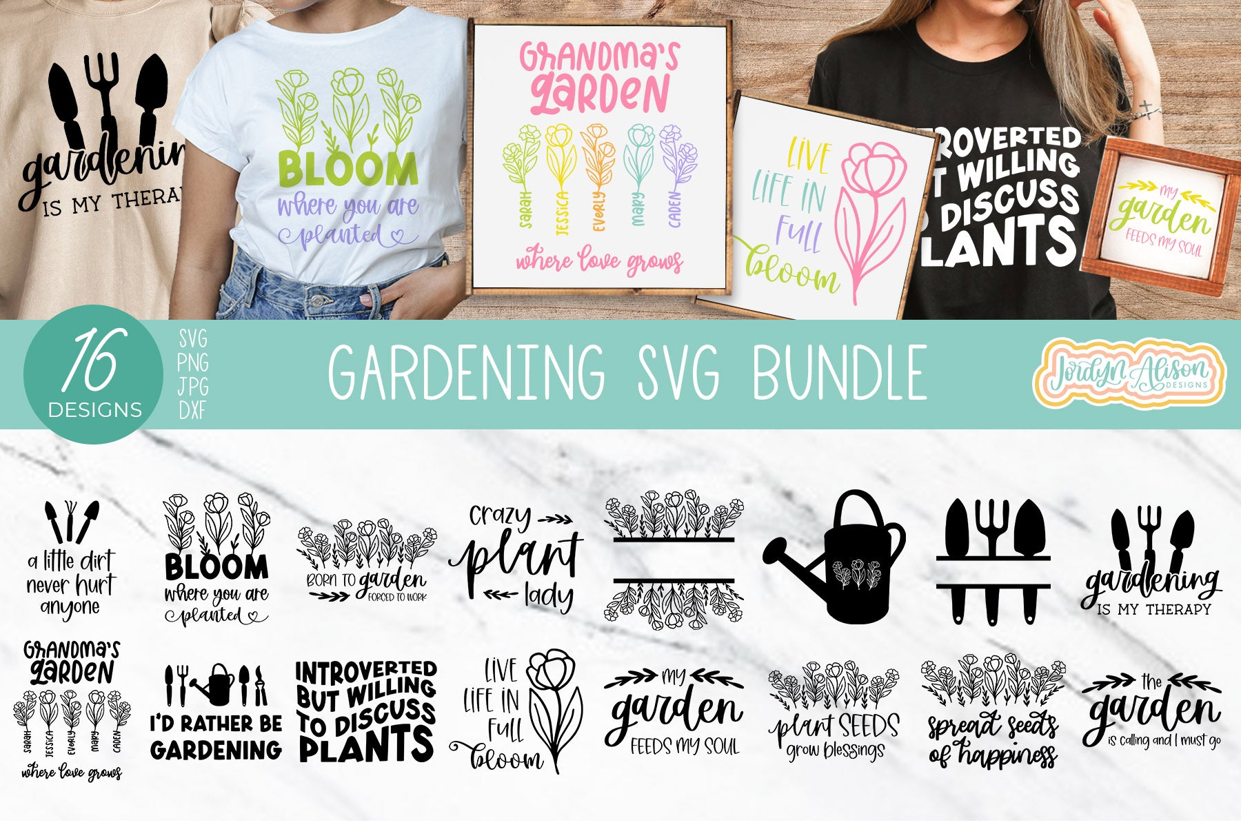 Gardening SVG Bundle