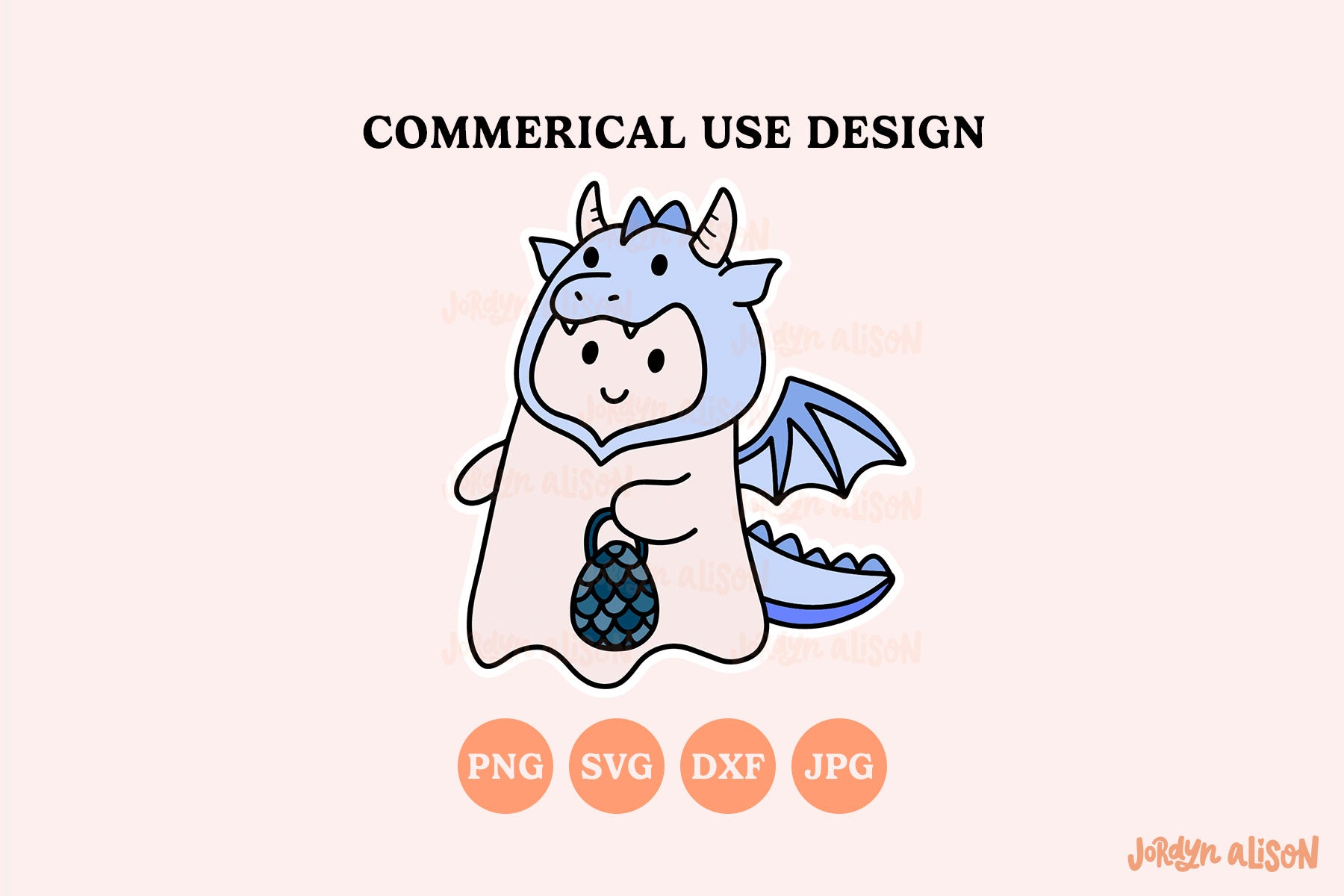 Dragon Ghost SVG