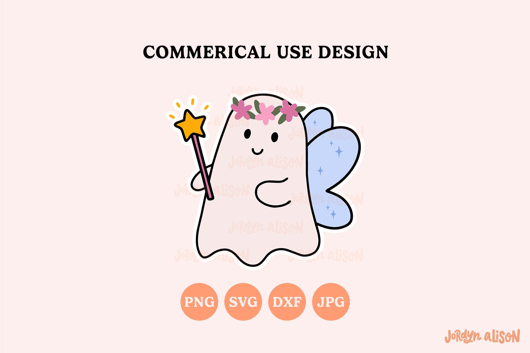 Fairy Ghost SVG