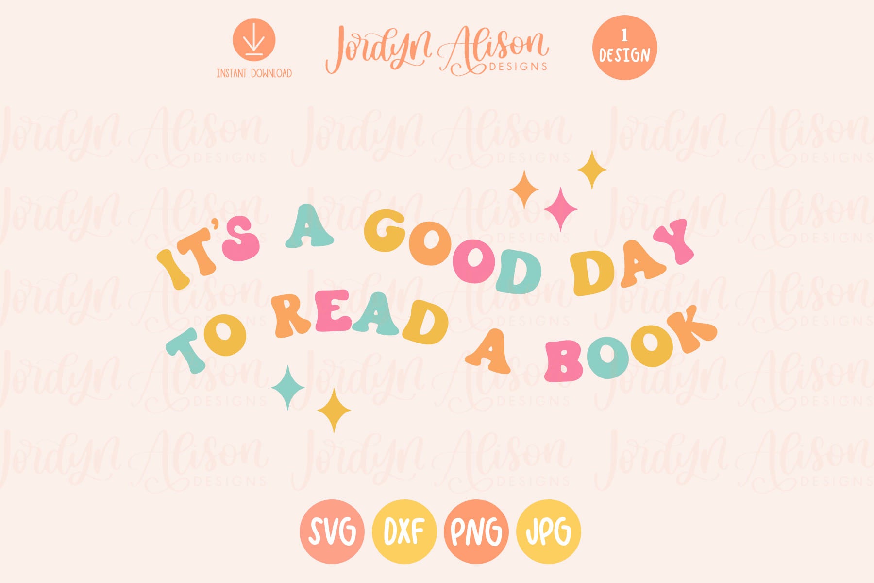 Good Day to Read a Book SVG
