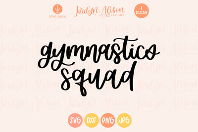 Gymnastics Squad SVG