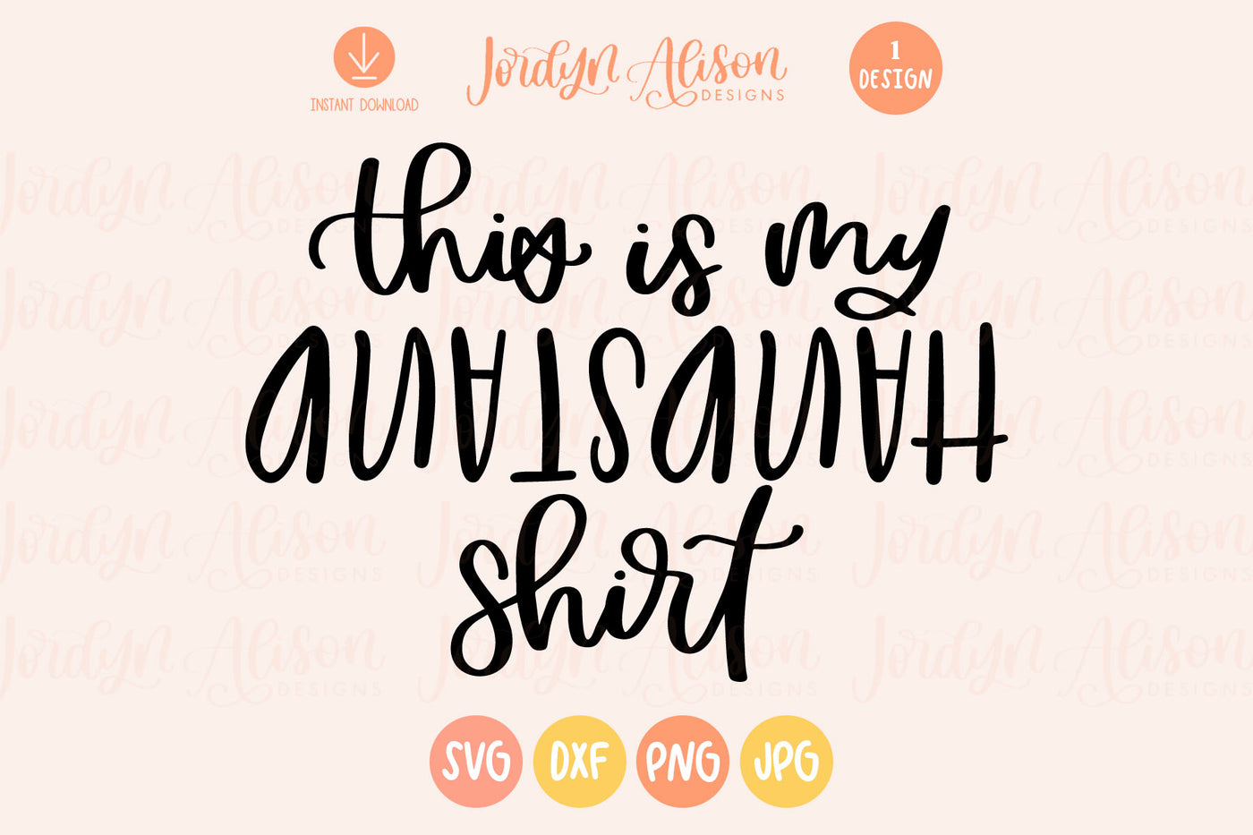 This Is My Handstand Shirt SVG