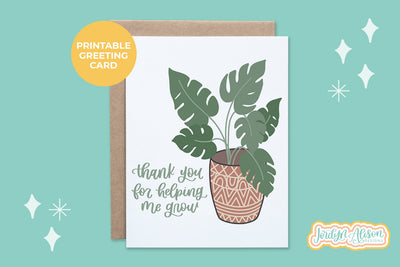 Thank You Printable Card Bundle