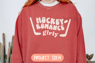 Hockey Romance Girly SVG