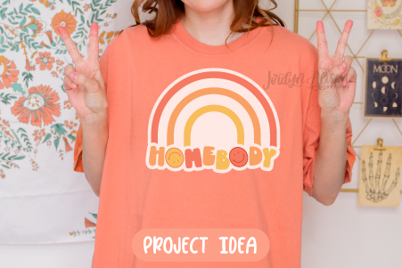 Homebody Rainbow SVG